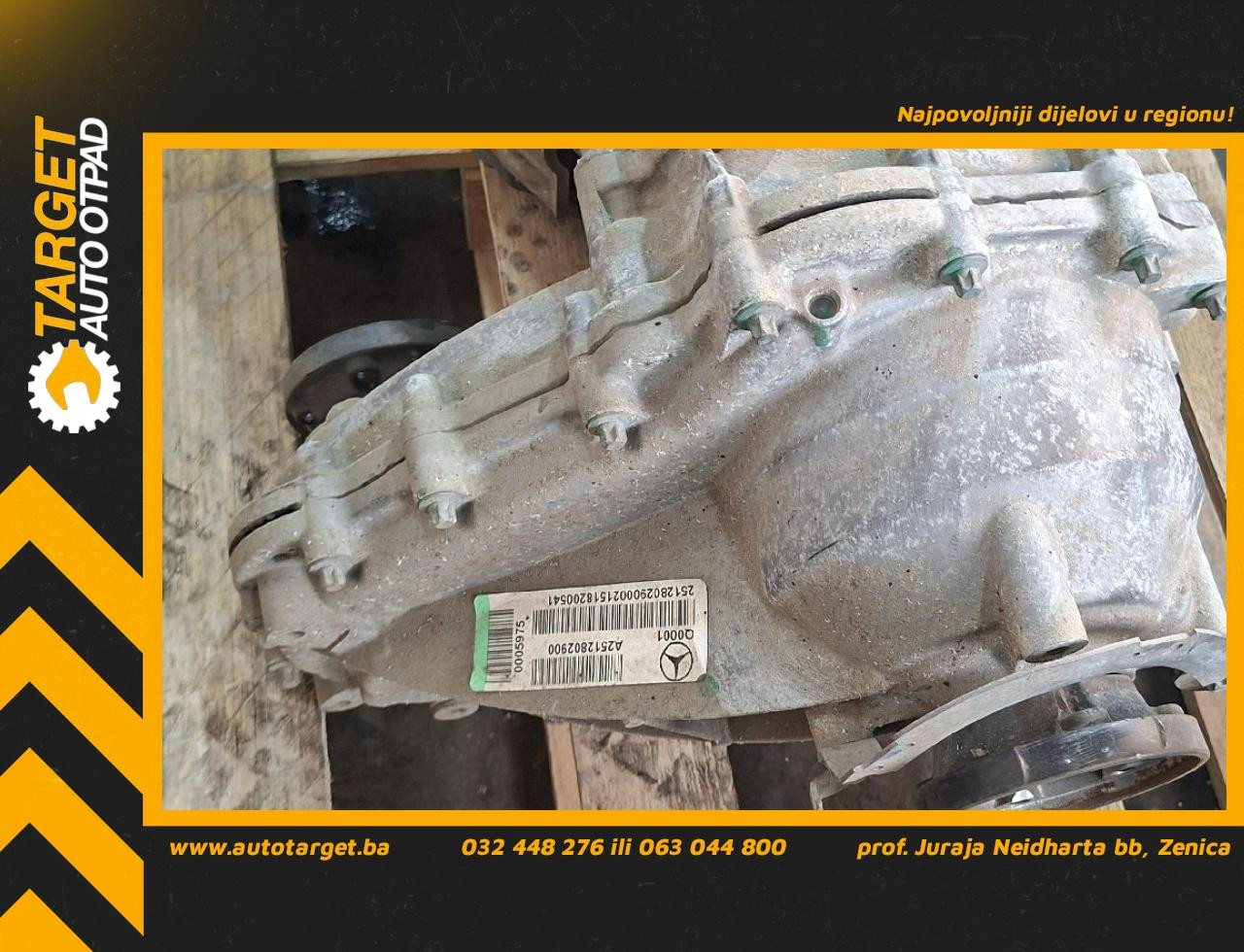 DIJELOVI REDUKTOR MERCEDES GLE (W166) > 15-18 2.2 A2512802900