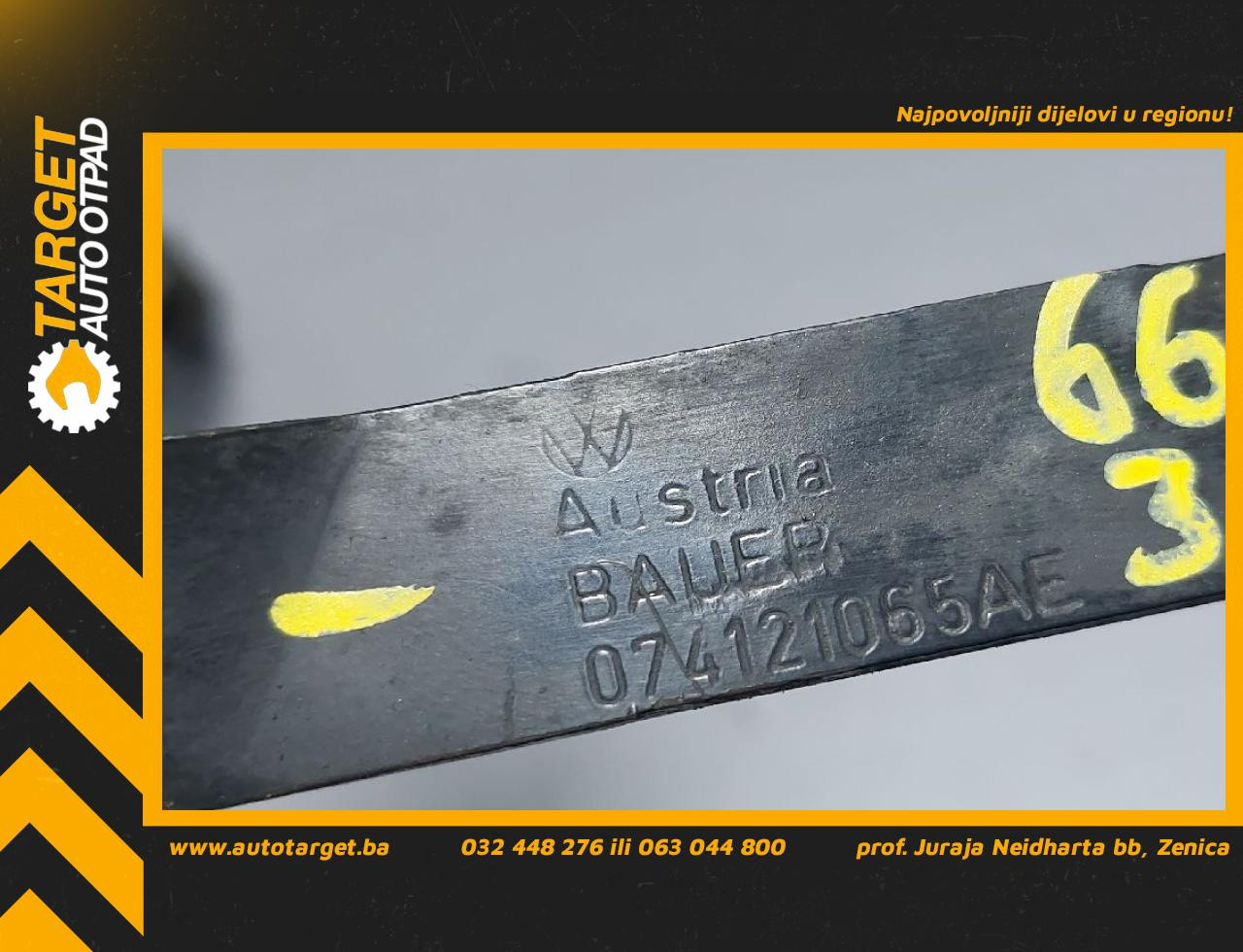 DIJELOVI CRIJEVO VW T4 > 96-03 074121065AE