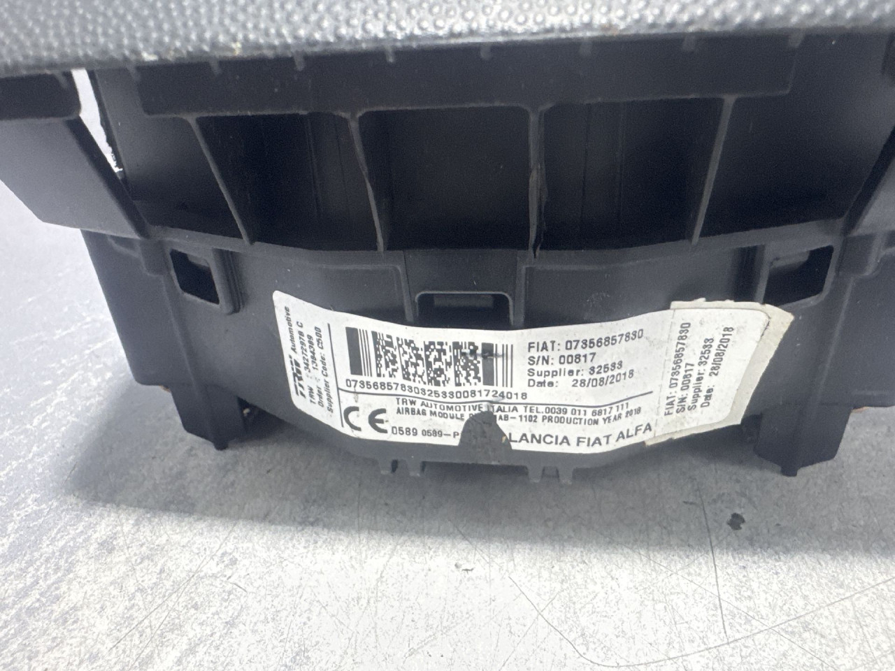 AIRBAG VOLANA PEUGEOT BOXER > 14- 07356857830
