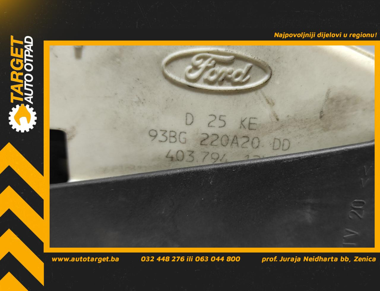 DIJELOVI BRAVA VRATA VW SHARAN > 04-10 93BG220A20DD