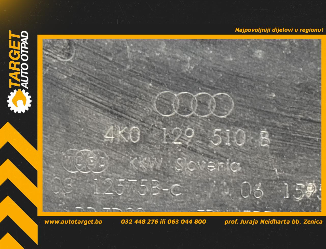 DIJELOVI PLASTIKA AUDI A7 > 18- 3.0 4K0129510B