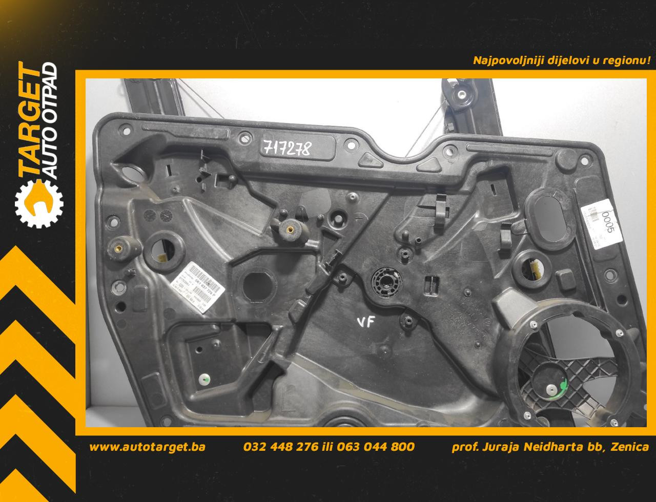 DIJELOVI ELEKTRO PODIZAC STAKLA VW GOLF 6 > 08-12 5K1837729P
