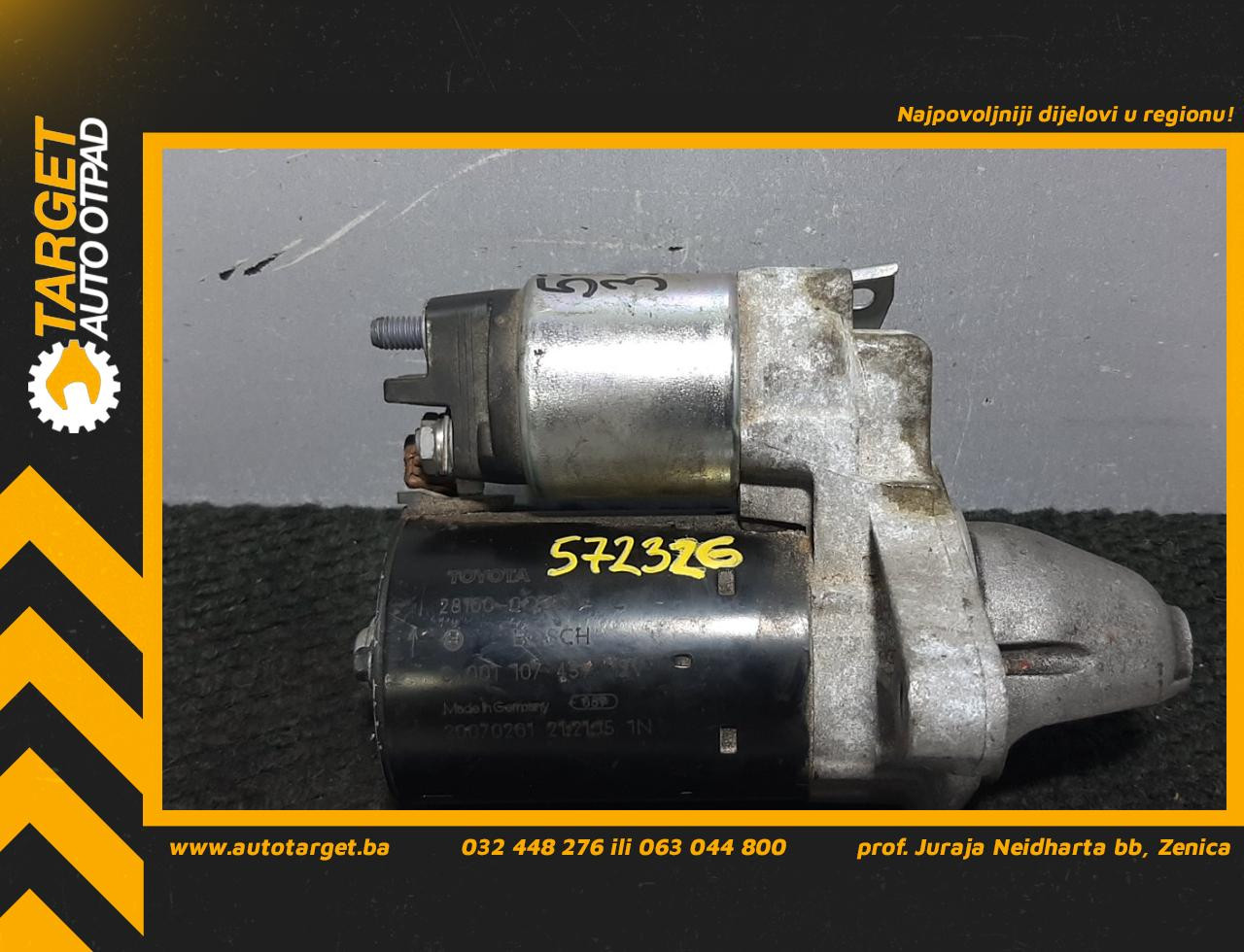 DIJELOVI ALNASER TOYOTA AYGO > 05-08 1.0 281000Q021