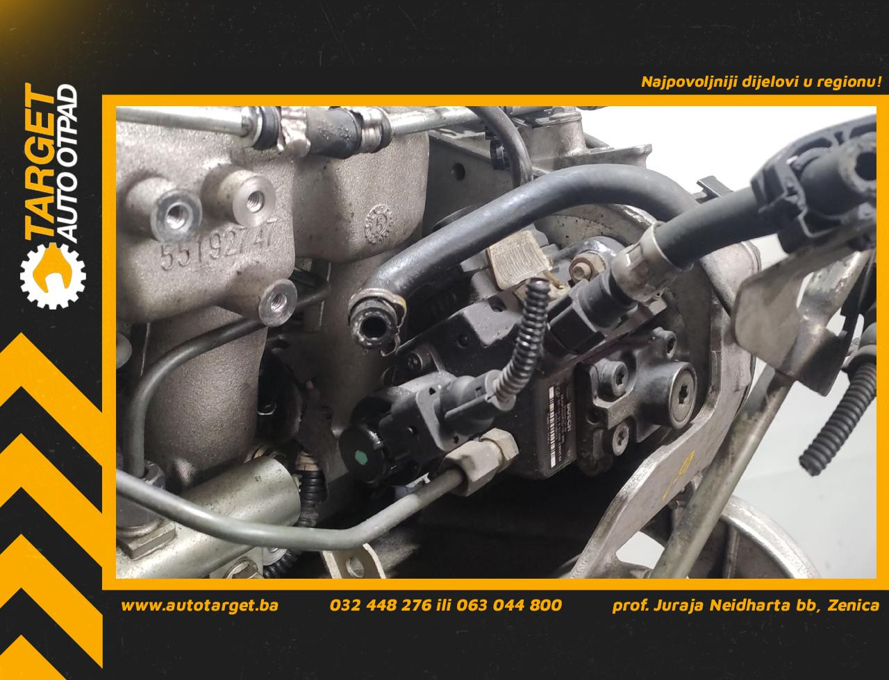 PUMPA VISOKOG PRITISKA ALFA ROMEO 147 > 05-09 0445010130