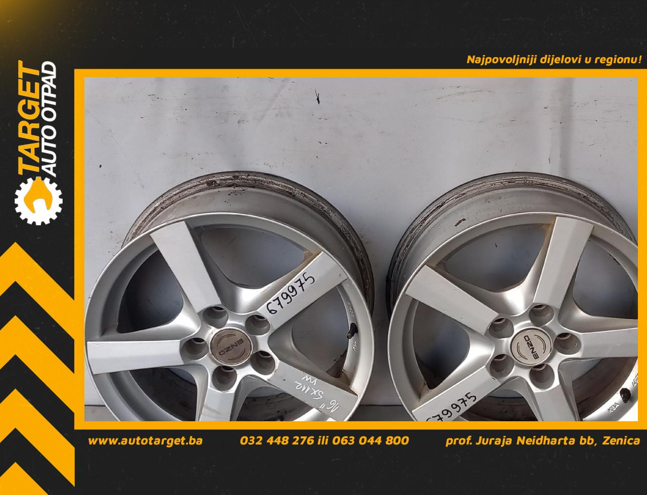 DIJELOVI FELGE VW GOLF 6 SW > 09-13 KBA45717
