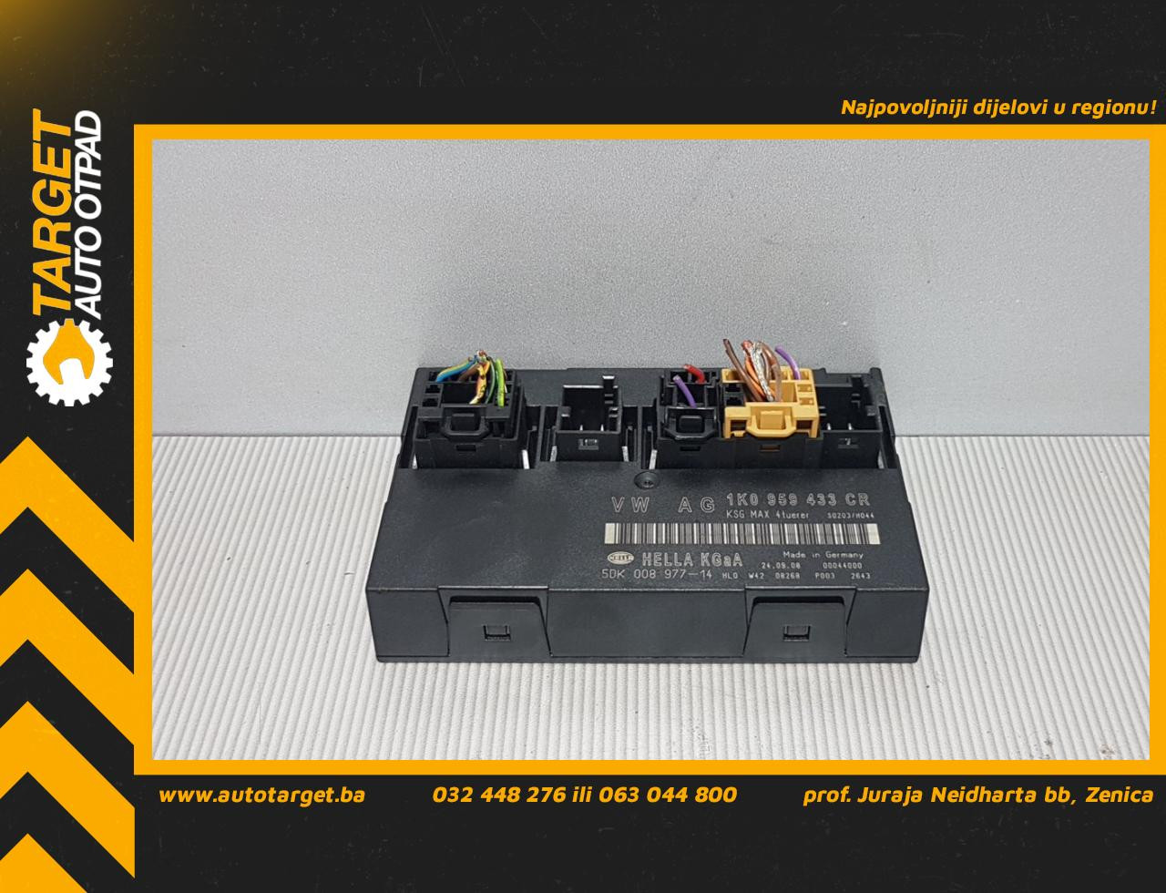 ELEKTRONIKA MODUL VW GOLF 5 > 03-08 1K0959433CR