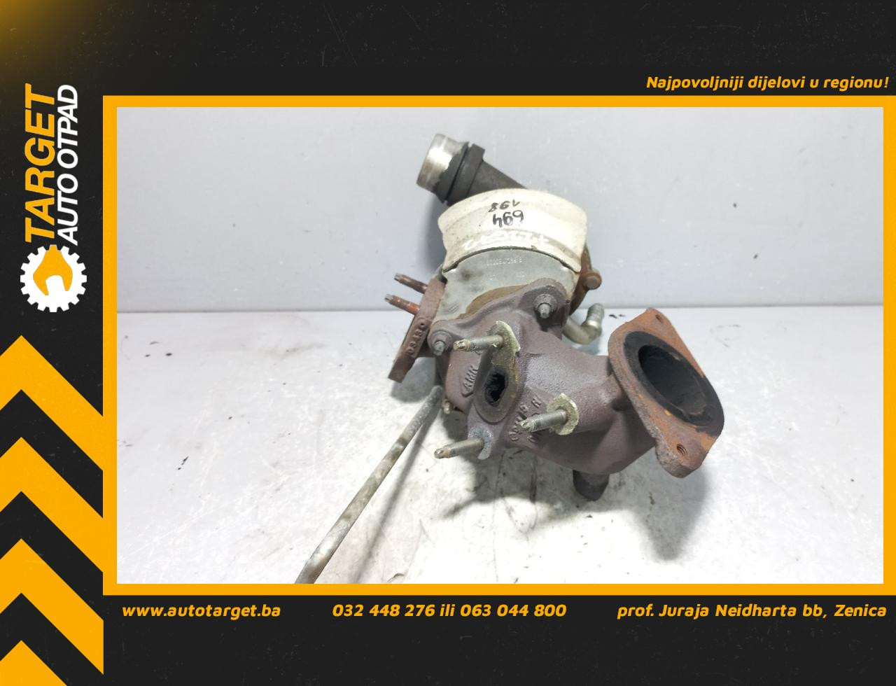 DIJELOVI TURBINA RENAULT MEGANE > 08-12 1.5 54359710028