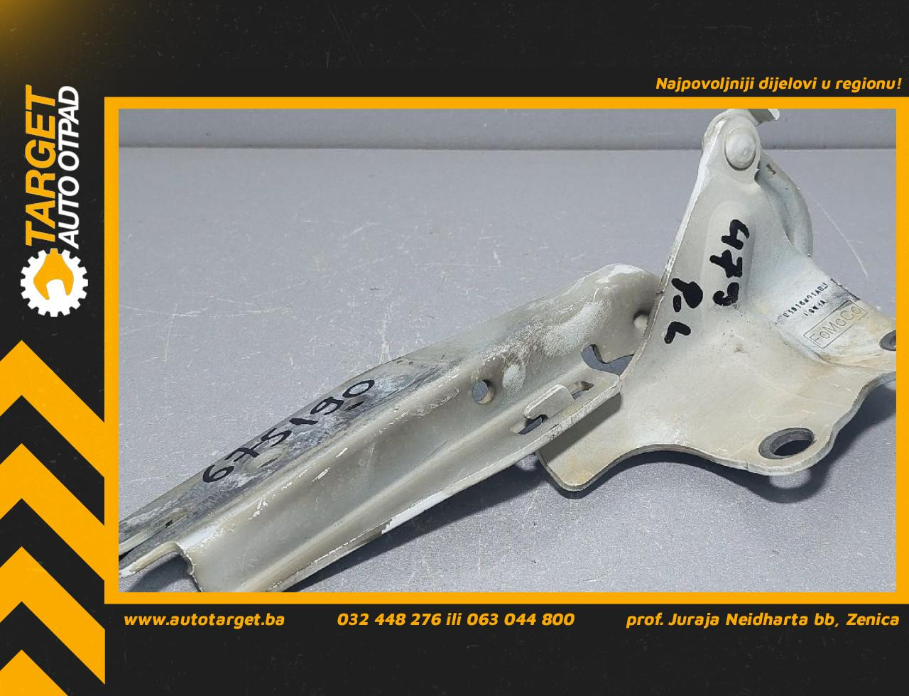 DIJELOVI SKARE OD HAUBE FORD RANGER > 16- 2.2