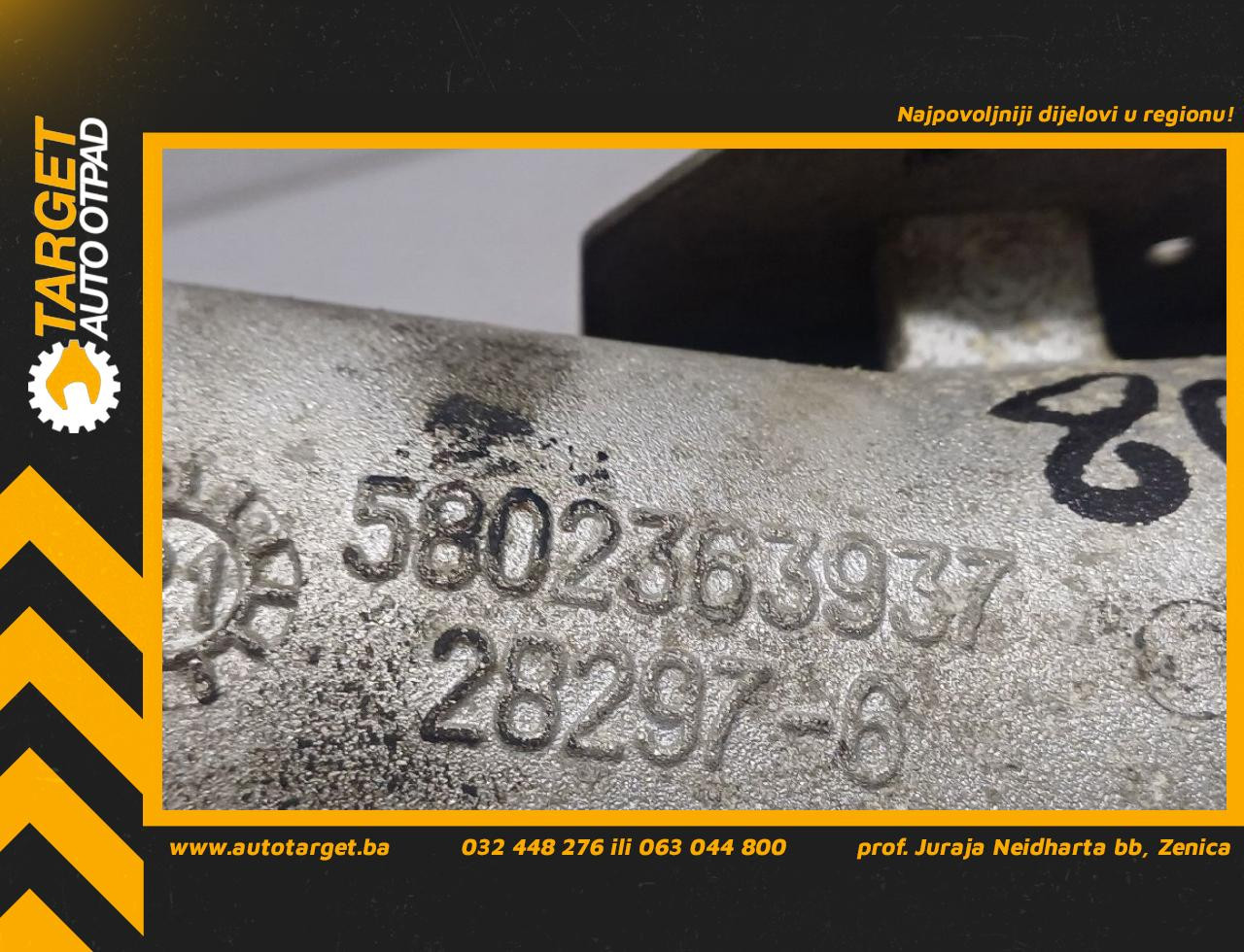 DIJELOVI CRIJEVO INTERKULERA FIAT DUCATO > 14- 2.3 5802363937