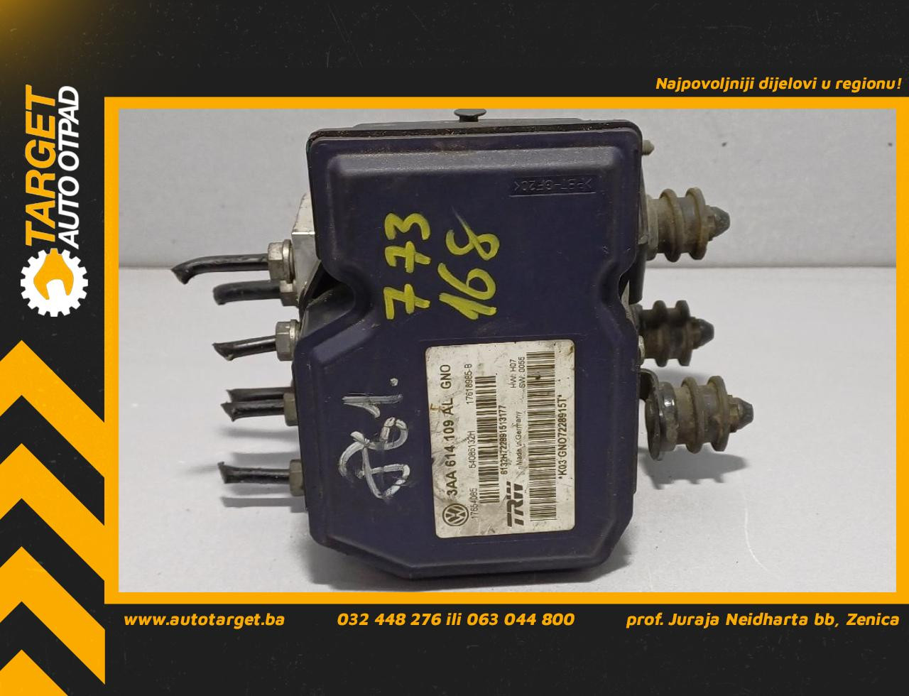 DIJELOVI ABS ELEKTRONIKA VW PASSAT B7 > 10-14 2.0 3AA614109AL