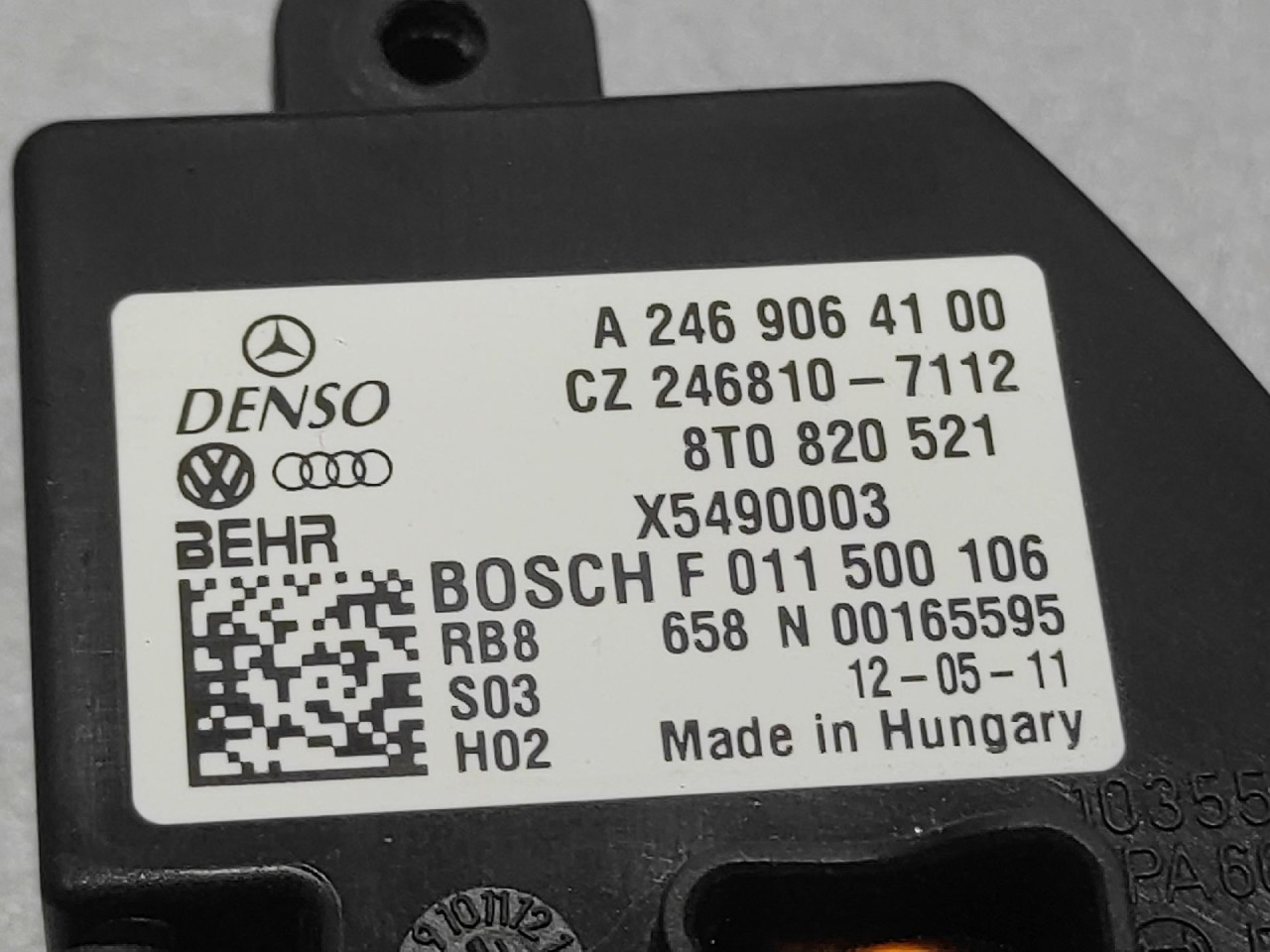 ELEKTRONIKA REOSTAT MERCEDES A KLASA (W176) > 12-15 A24