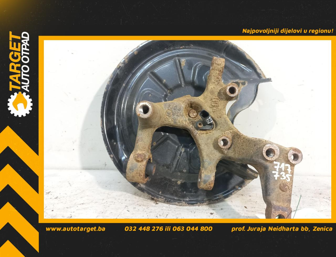 DIJELOVI GLAVCINA VW GOLF 6 > 08-12 1K0505435AB