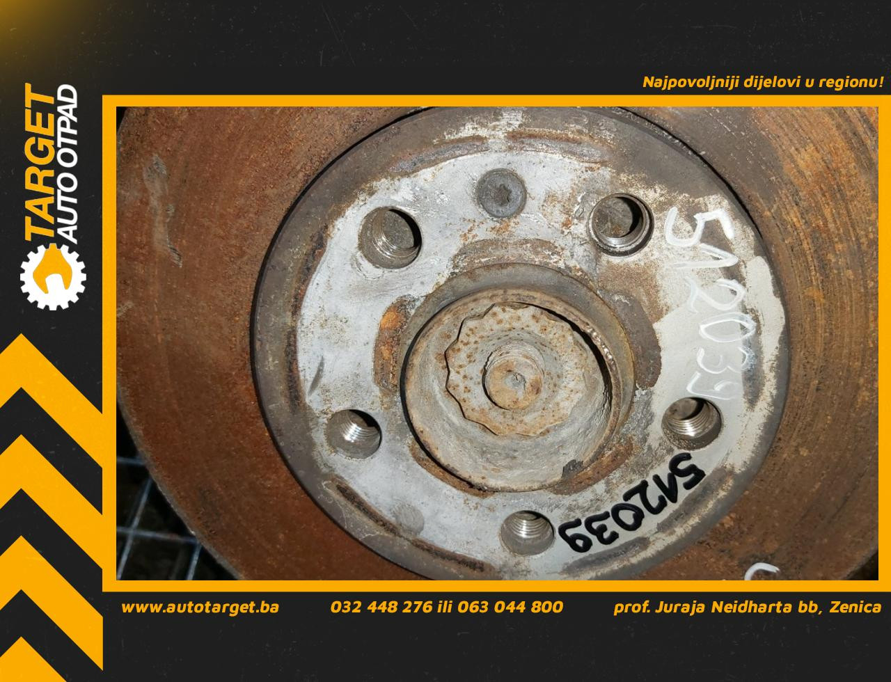DIJELOVI GLAVCINA VW POLO > 09-14 6C0413031AJ