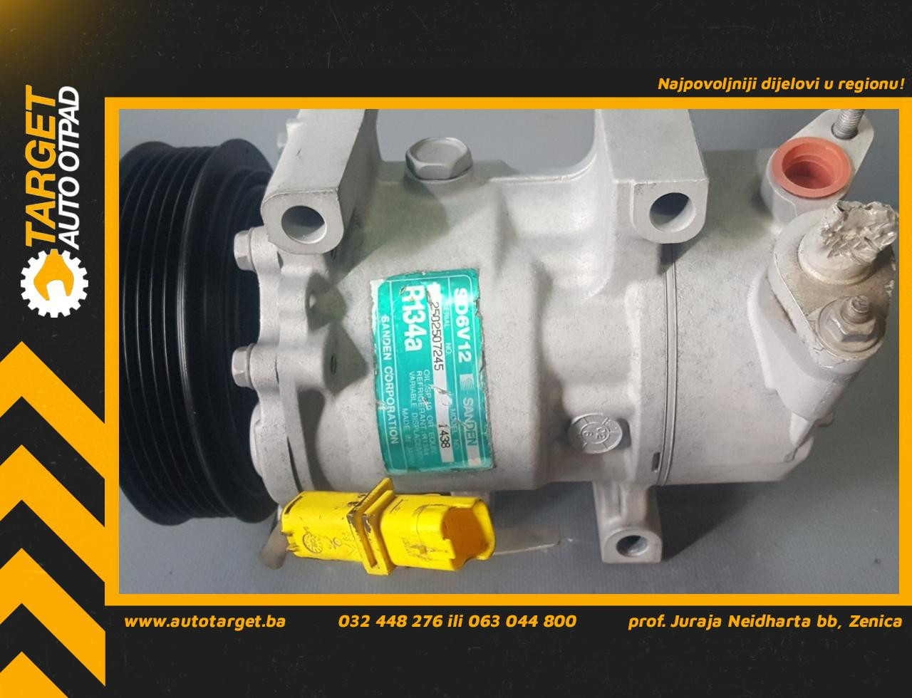 KOMPRESOR KLIME CITROEN C3 > 02-05 1438 1438