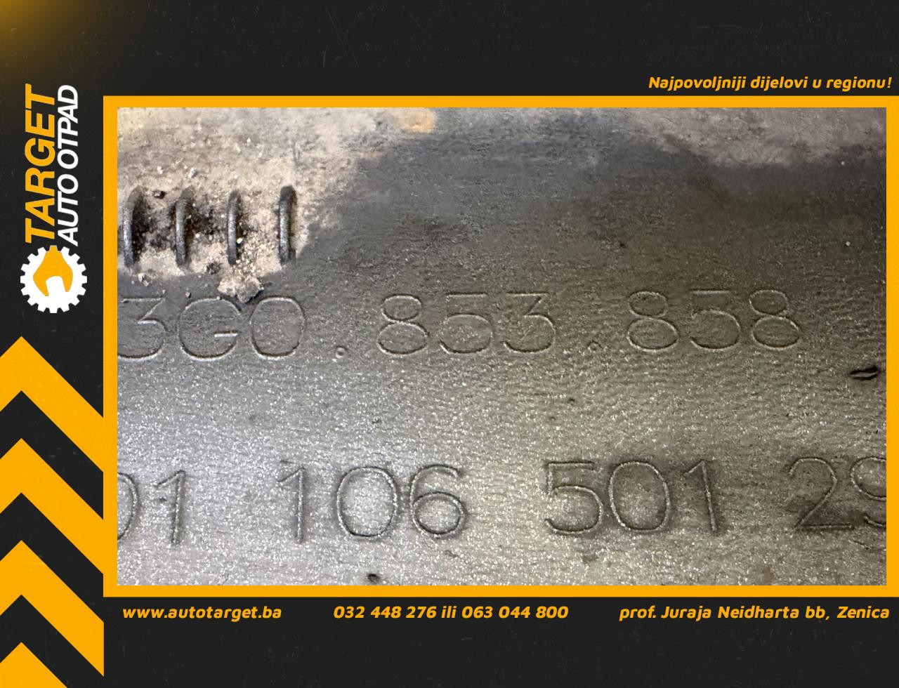 DIJELOVI PRAG VW PASSAT B8 > 14-19 1.6 3G0853858
