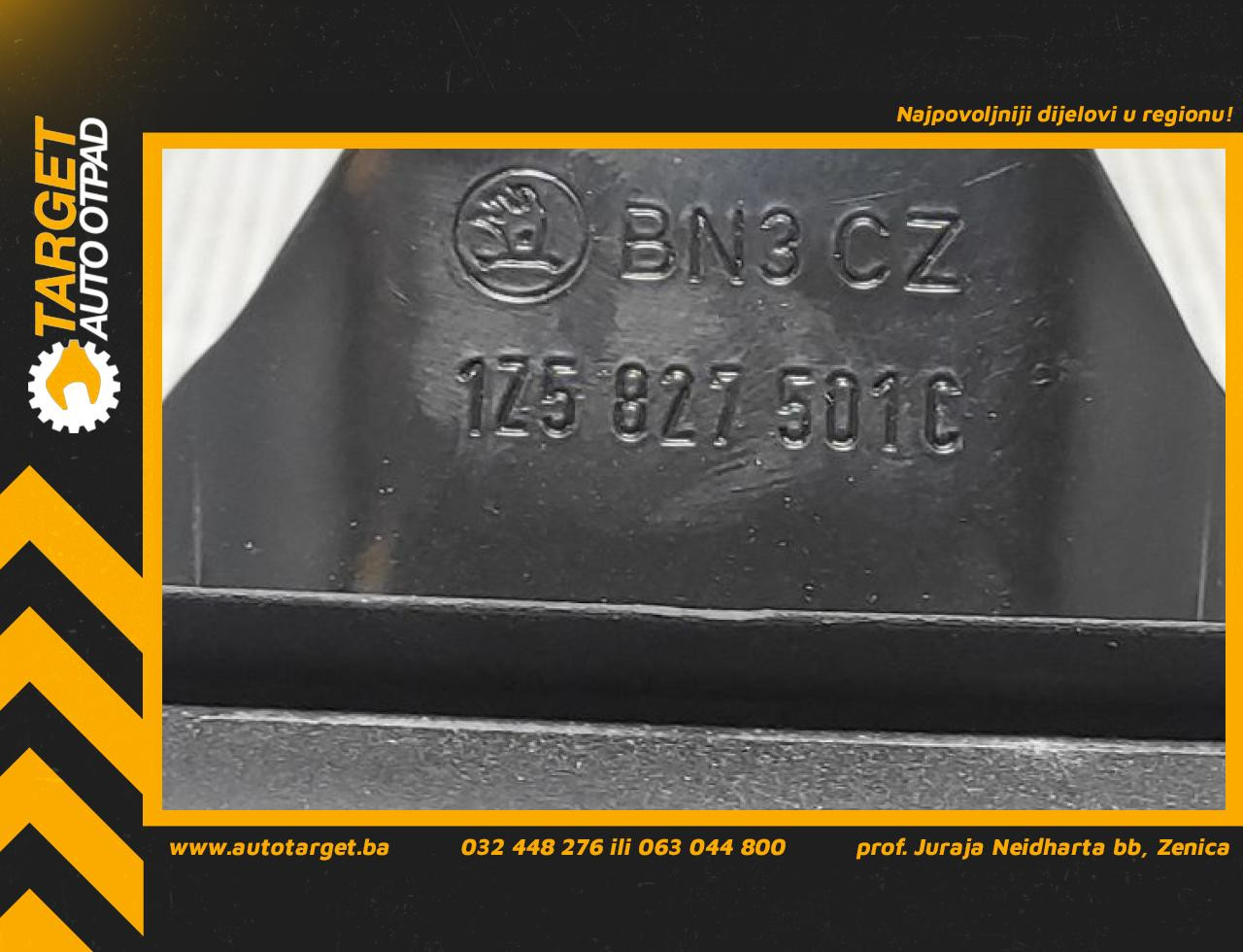 DIJELOVI BRAVA GEPEKA SKODA OCTAVIA > 04-08 1Z5827501C