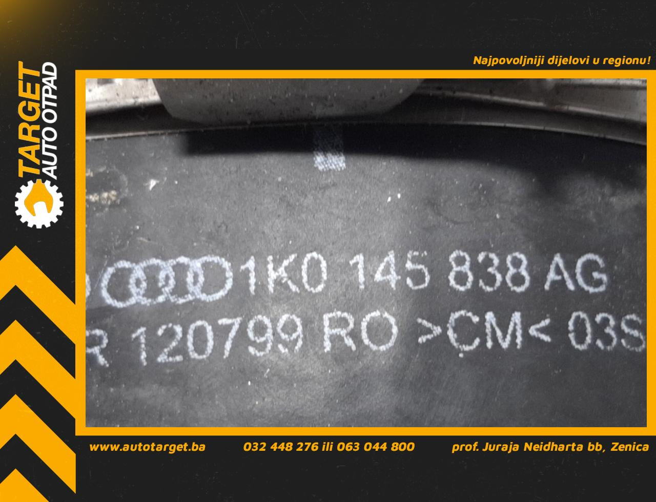 CRIJEVO INTERKULERA SKODA SUPERB > 08-13 1K0145838AG