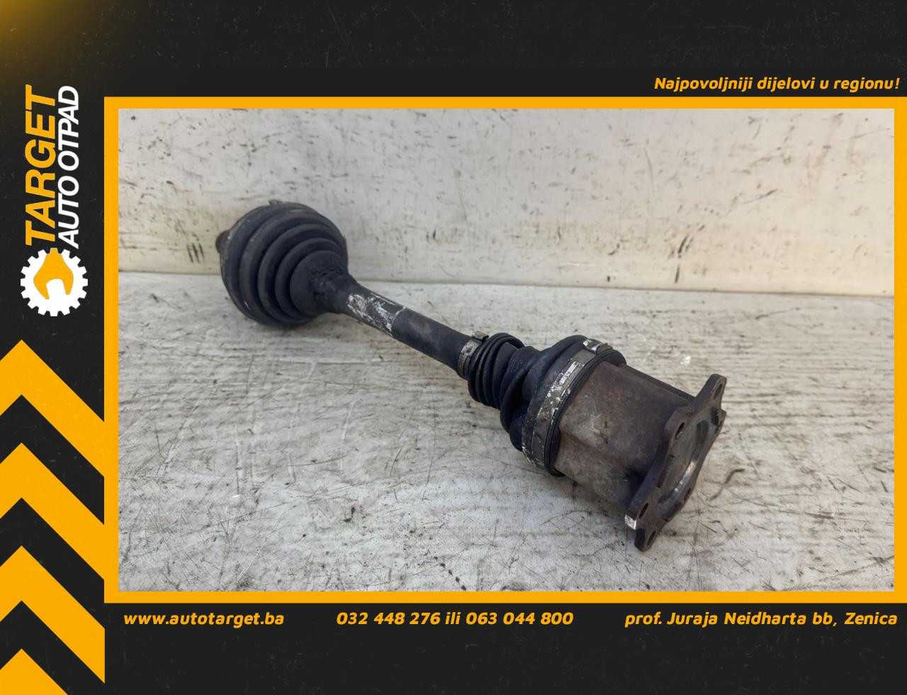 DIJELOVI POLUOSOVINA VW PASSAT B6 > 05-10 2.0 1K0407271KA