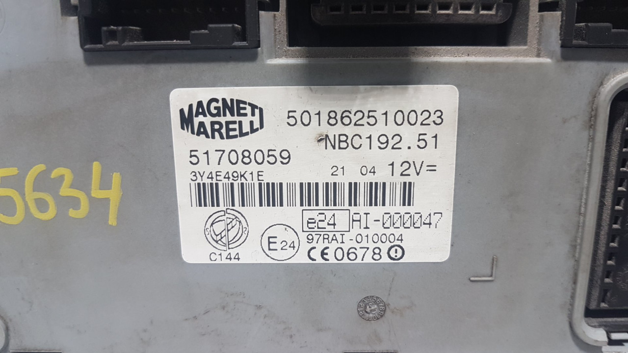 ELEKTRONIKA MODUL FIAT STILO > 01-10 51708059