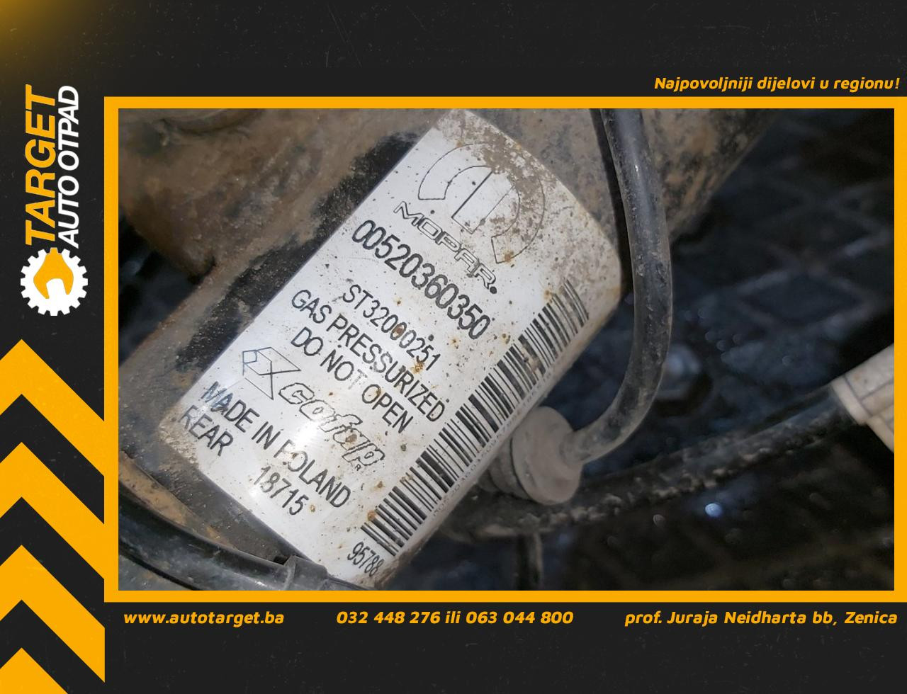 DIJELOVI AMORTIZER FIAT 500X > 15-18