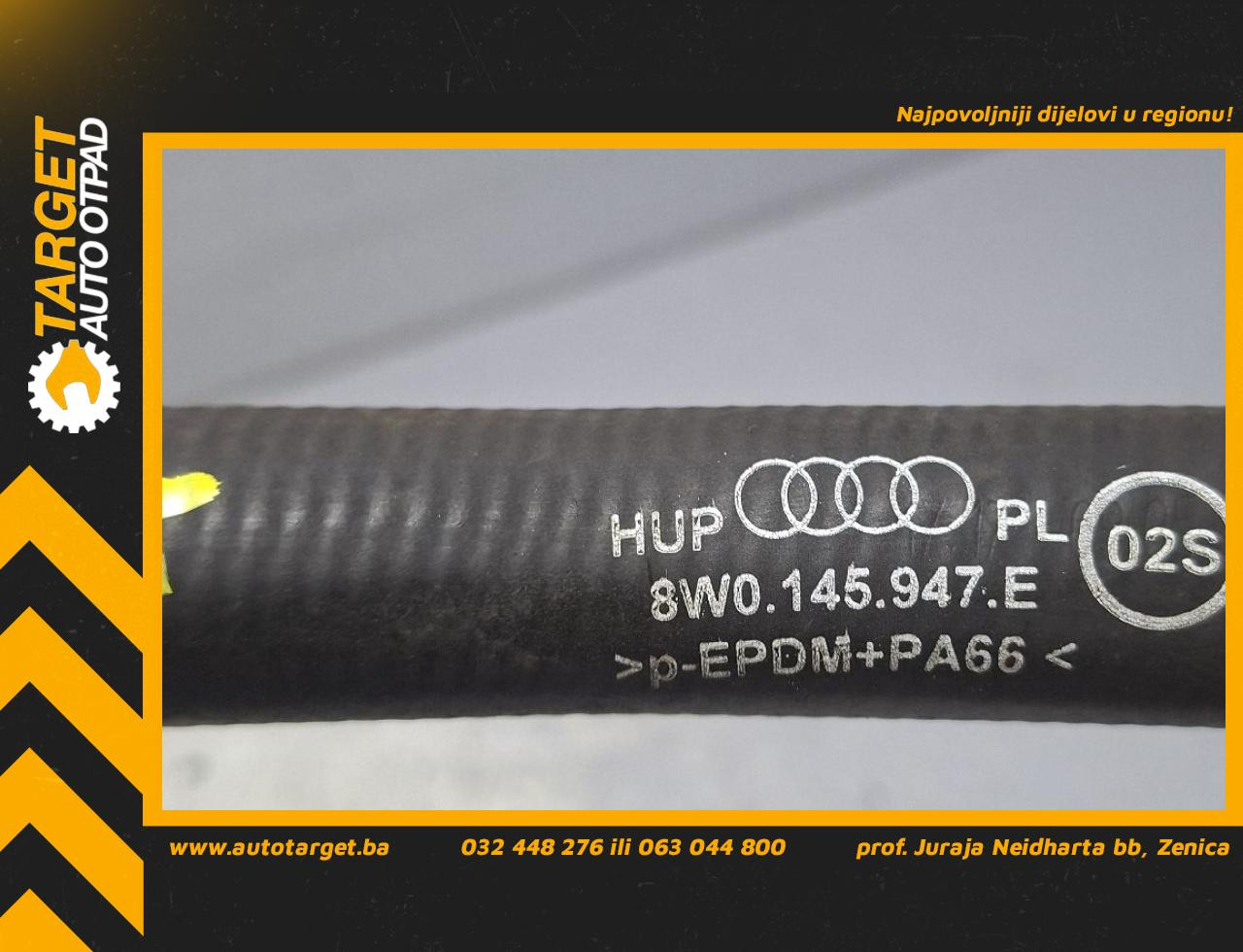 DIJELOVI CRIJEVO AUDI A4 (B9) > 15-18 2.0 8W0145947E