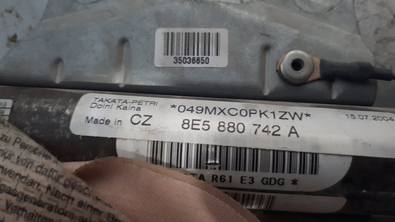 KROVNI AIRBAG AUDI A4 (B6) > 00-04 8E5880742A