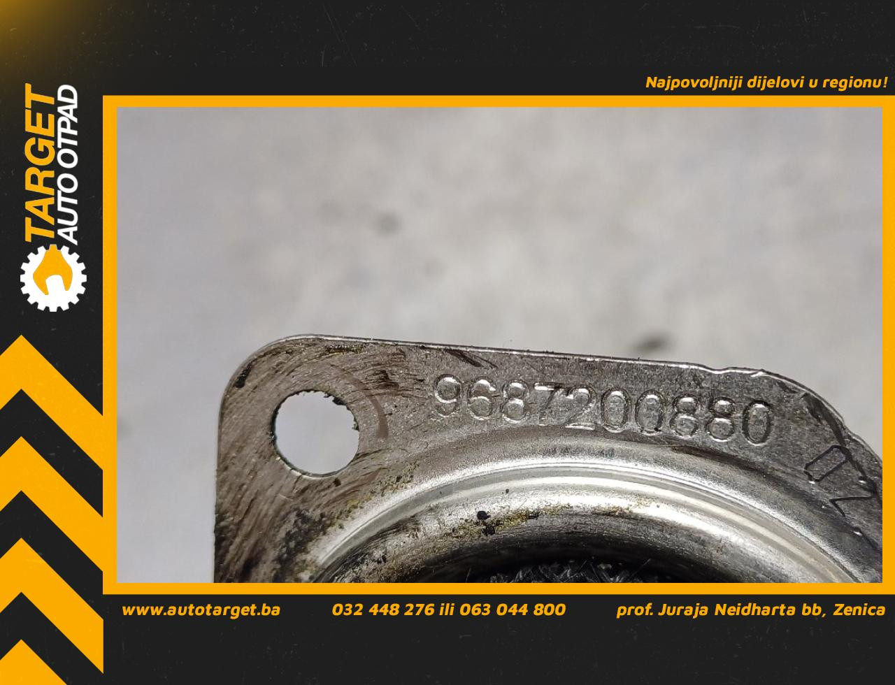 DIJELOVI CRIJEVO EGRA PEUGEOT EXPERT > 07-16 2.0 9687200880