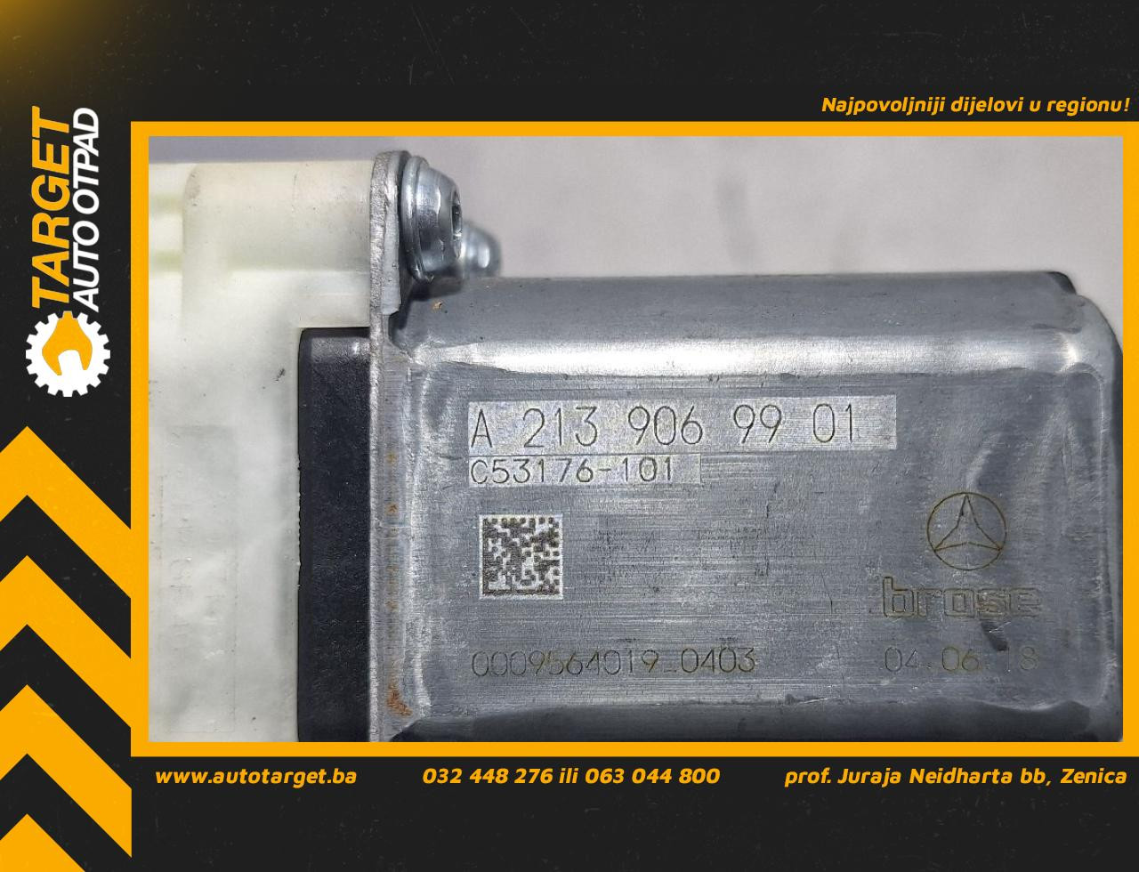 MOTORIC PODIZACA STAKLA MERCEDES GLC (X253) > 16-22 A2139069901