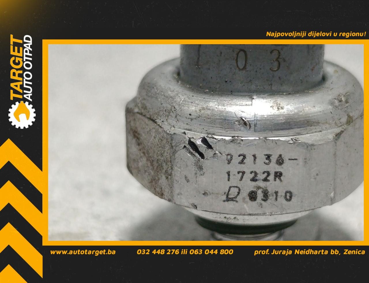 DIJELOVI PRESOSTAT KLIME RENAULT MEGANE > 14-16 921361722R
