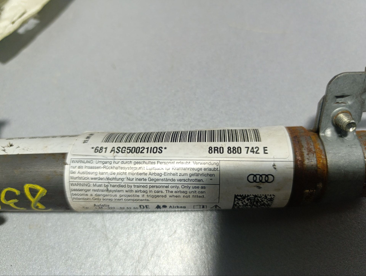 DIJELOVI KROVNI AIRBAG AUDI Q5 > 08-11 8R0880742E