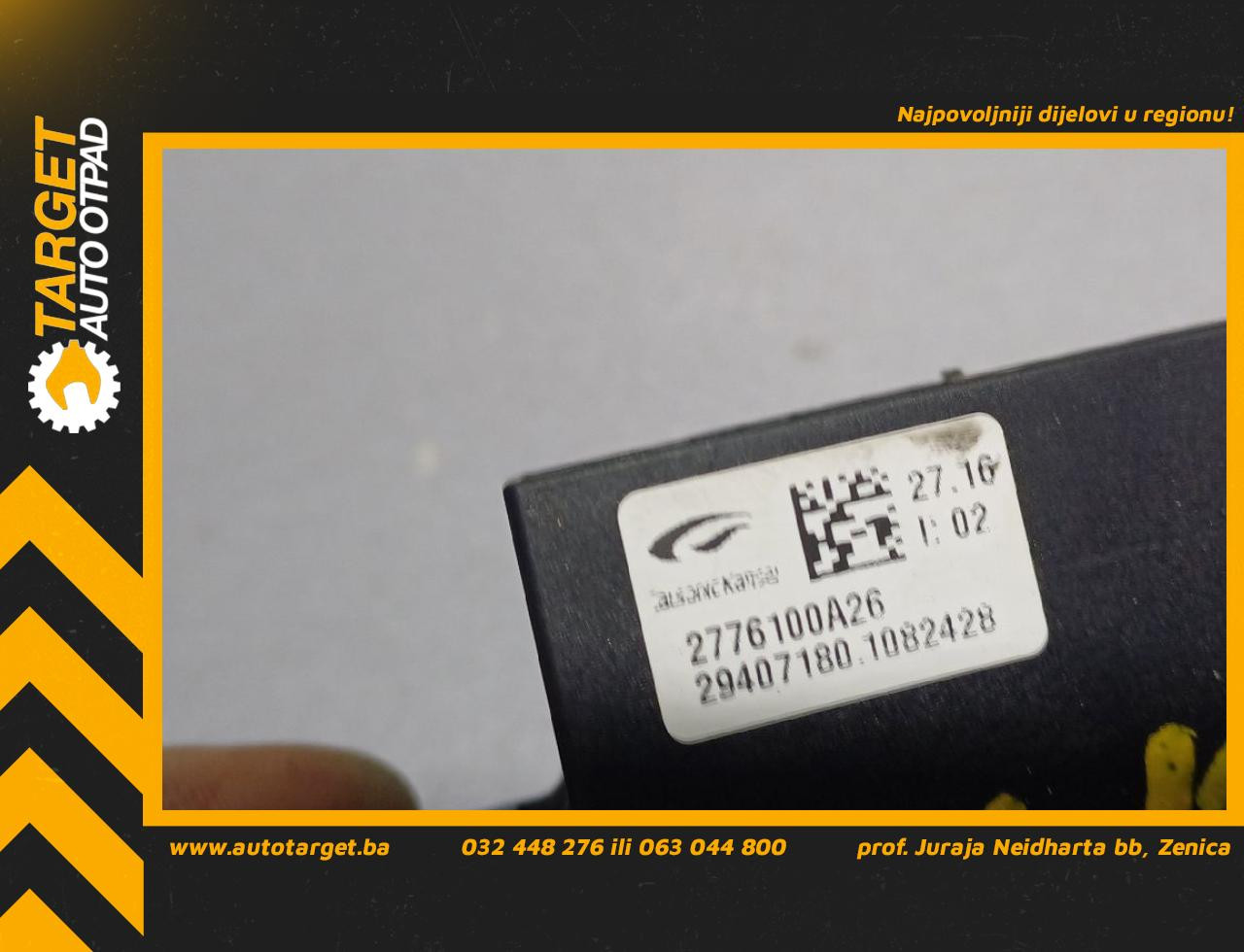 ELEKTRONIKA REOSTAT NISSAN QASHQAI > 14-17 2776100A26