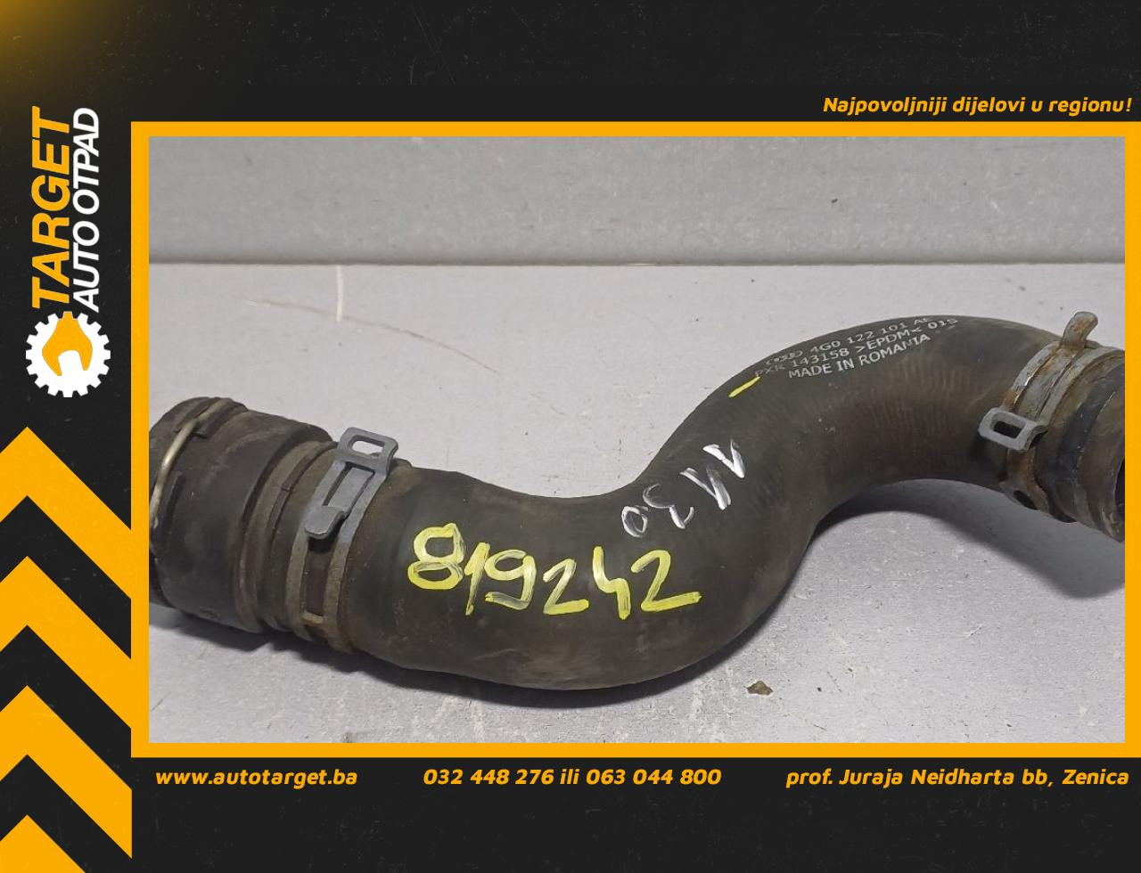 DIJELOVI CRIJEVO AUDI A6 4G > 14-18 2.0 4G0122101AE