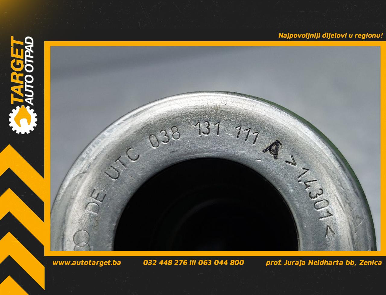 DIJELOVI CRIJEVO VW PASSAT B6 > 05-10 2.0 038131111A