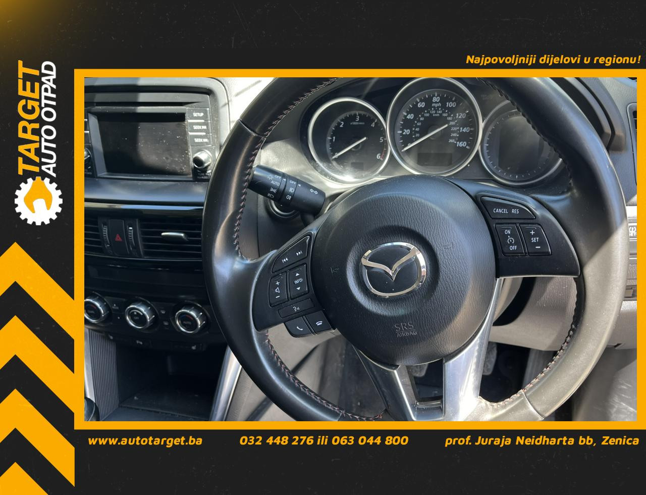 DIJELOVI VOLAN MAZDA CX5 > 12-15 2.2
