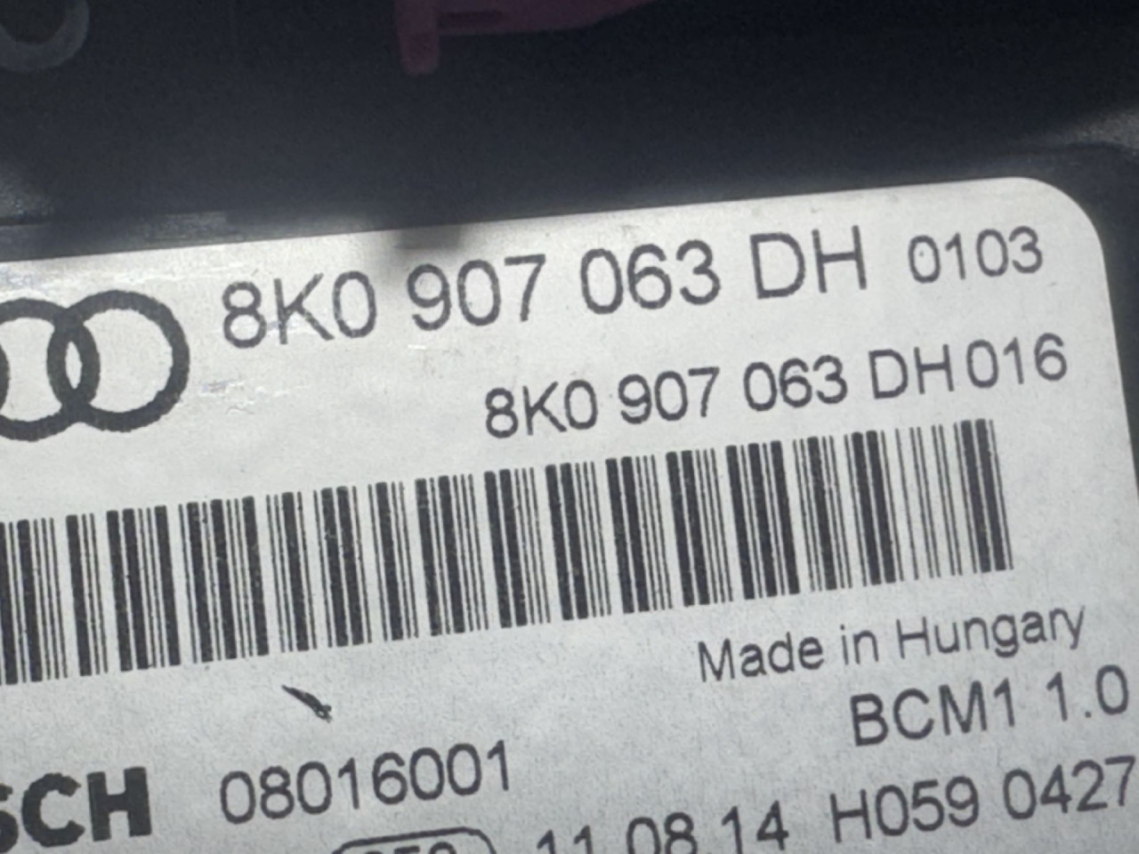 BCM ELEKTRONIKA AUDI A5 (8T) SPORTBACK > 11-17 8K0907063DH