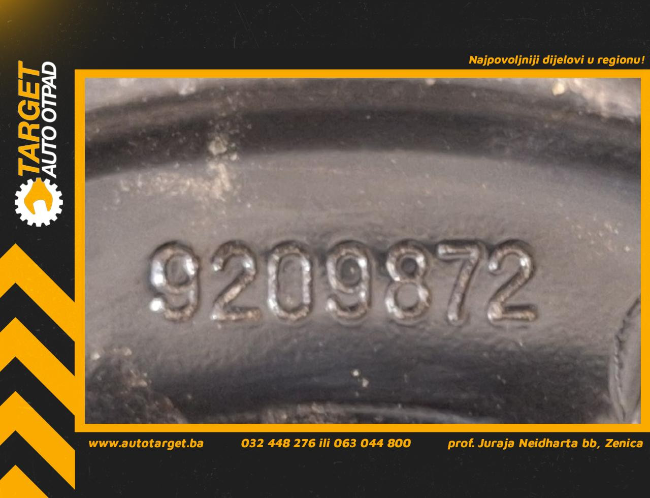 DIJELOVI REZERVNA GUMA VOLVO S60 > 00-05 9209872