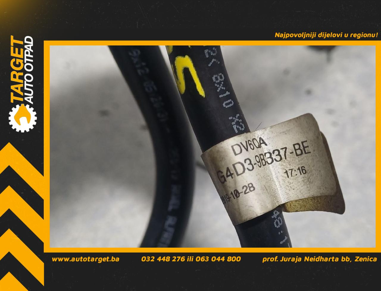DIJELOVI CRIJEVO LAND ROVER EVOQUE > 15-18 2.0 G4D39B337BE