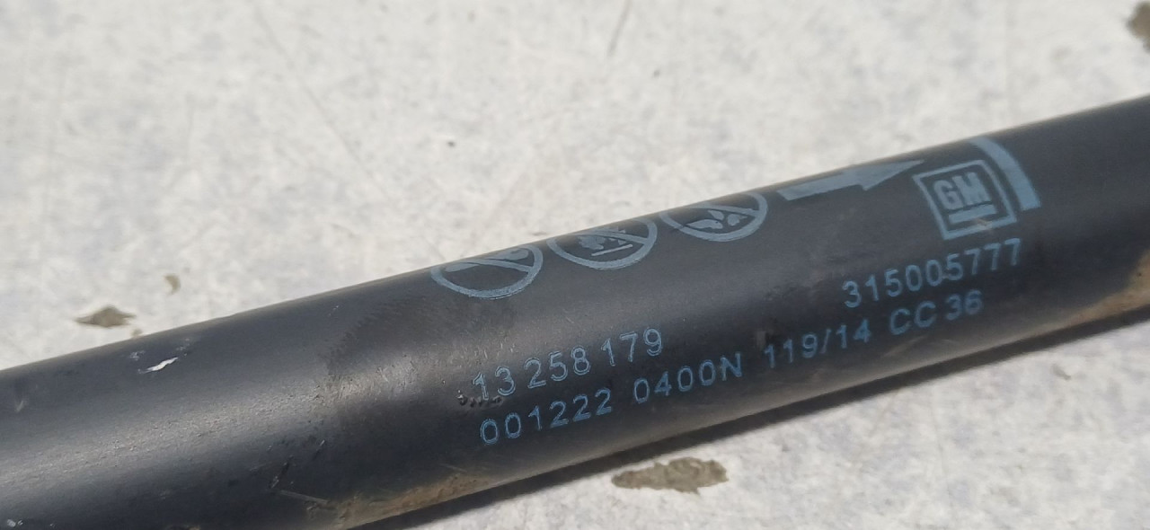 DIJELOVI AMORTIZER GEPEKA OPEL ASTRA J > 12-15 1.6 315005777