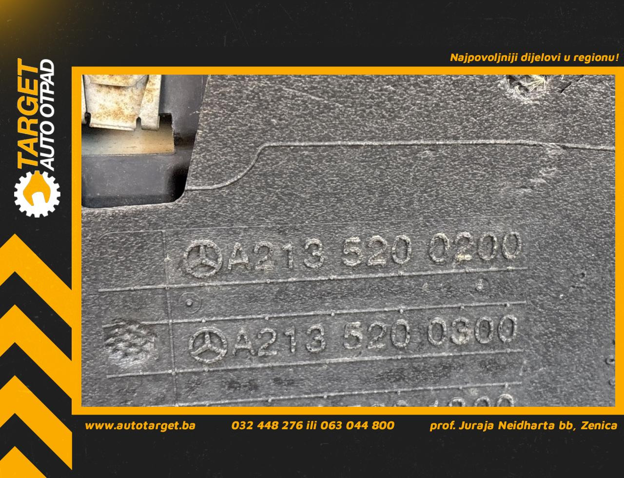 PODNA ZASTITA MERCEDES E KLASA (C207/A207) > 13-17 A2135200200