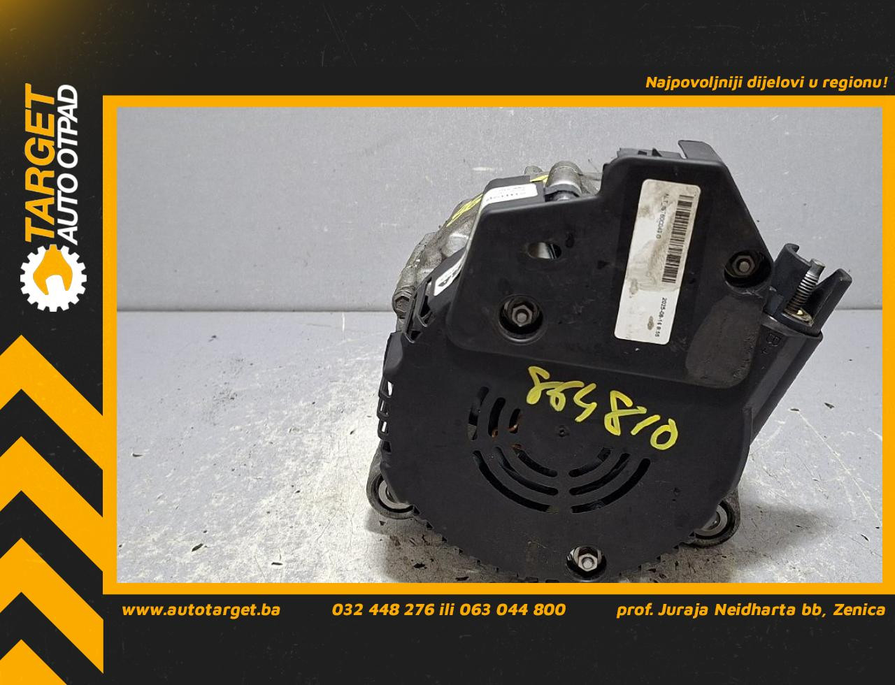 ALTERNATOR CITROEN C4 GRAND PICASSO > 13-16 9826550280