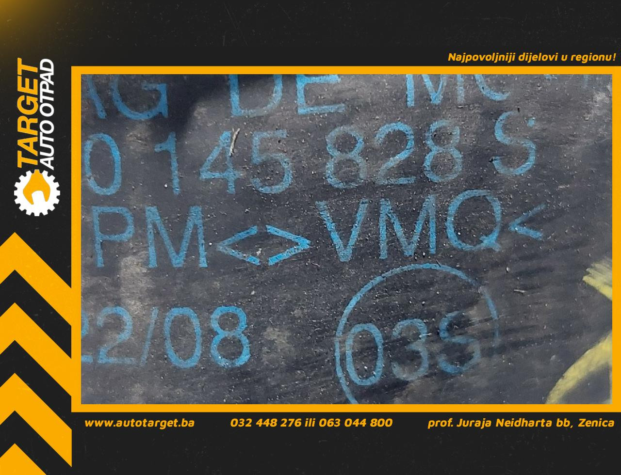 DIJELOVI CRIJEVO VW PASSAT B7 > 10-14 1K0145828S