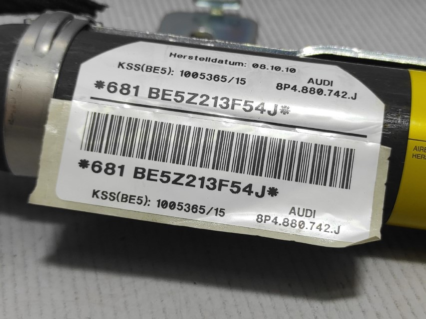 DIJELOVI KROVNI AIRBAG AUDI A3 > 08-12 8P4880742J