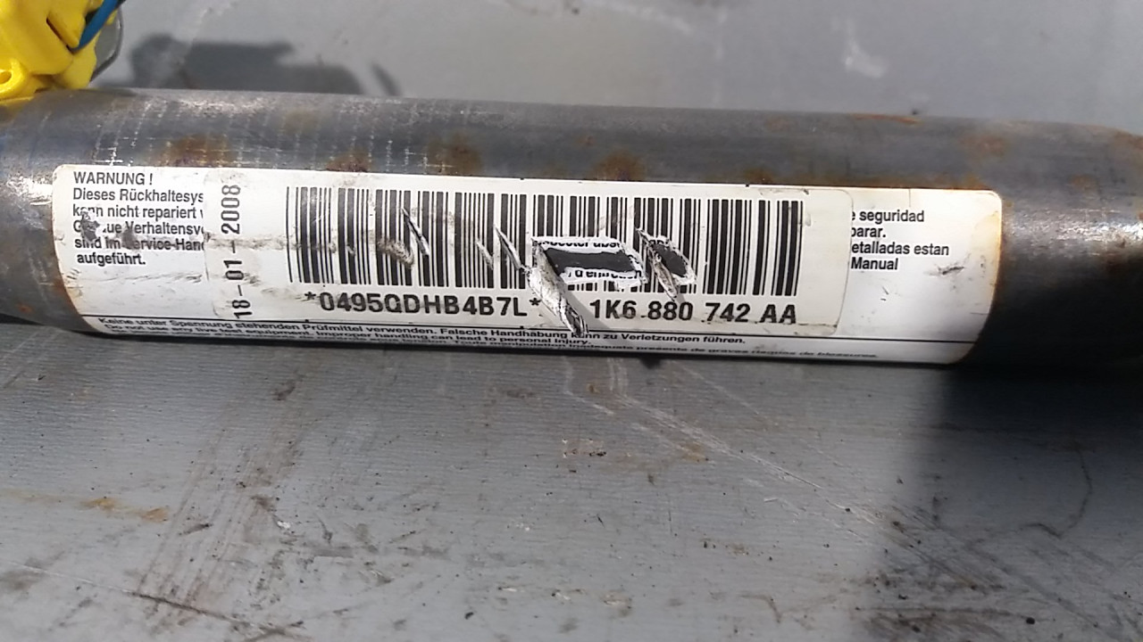 DIJELOVI KROVNI AIRBAG VW GOLF 5 > 03-08 1K6880742