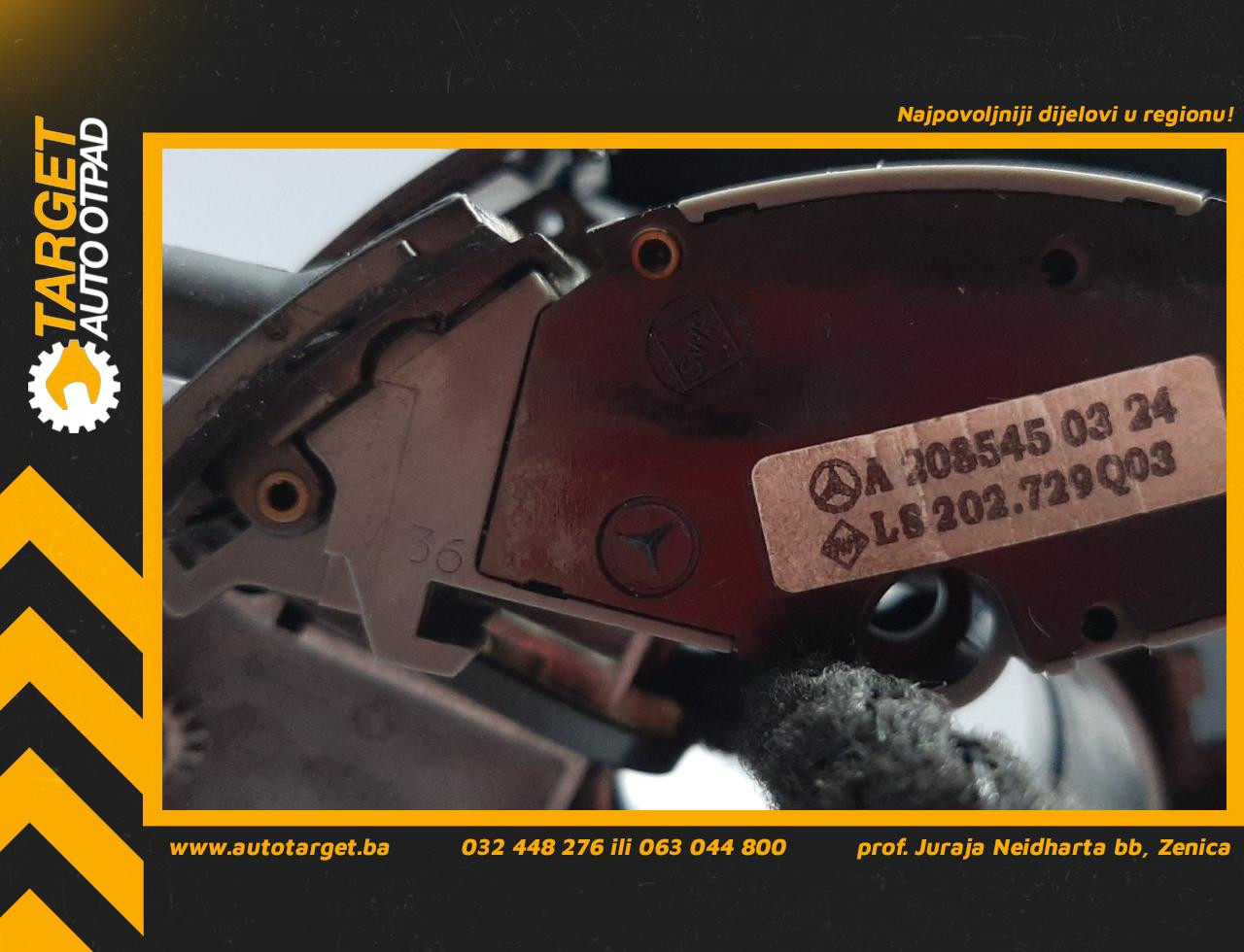 RUCICE VOLANA MERCEDES E KLASA (W211) > 07-09 A2085450324