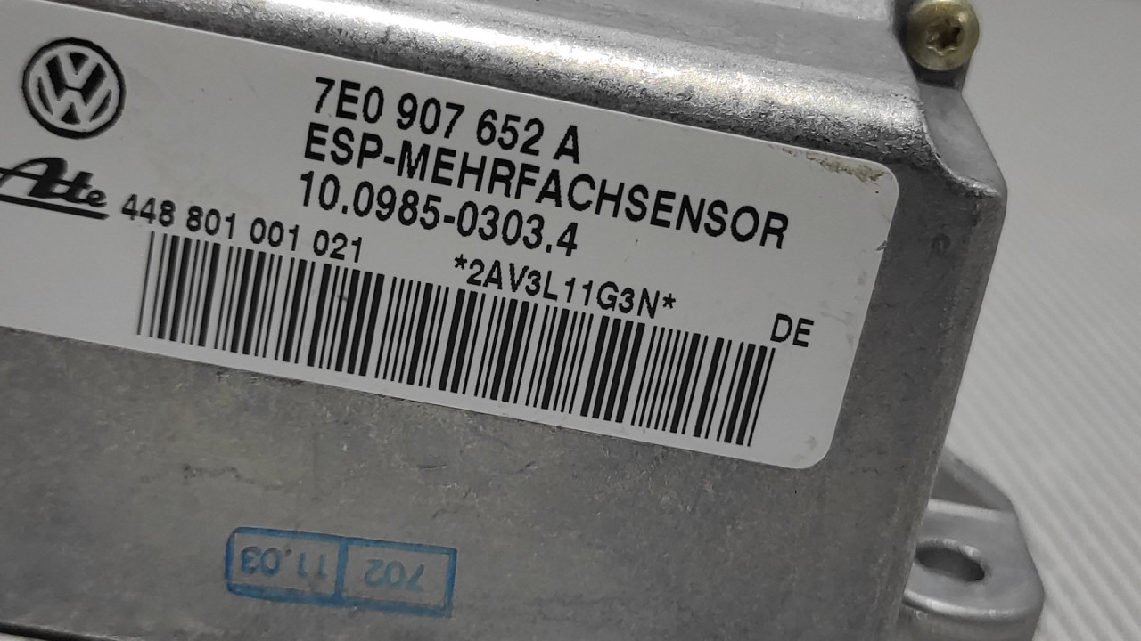 ELEKTRONIKA ESP VW TOUAREG > 02-06 7E0907652A