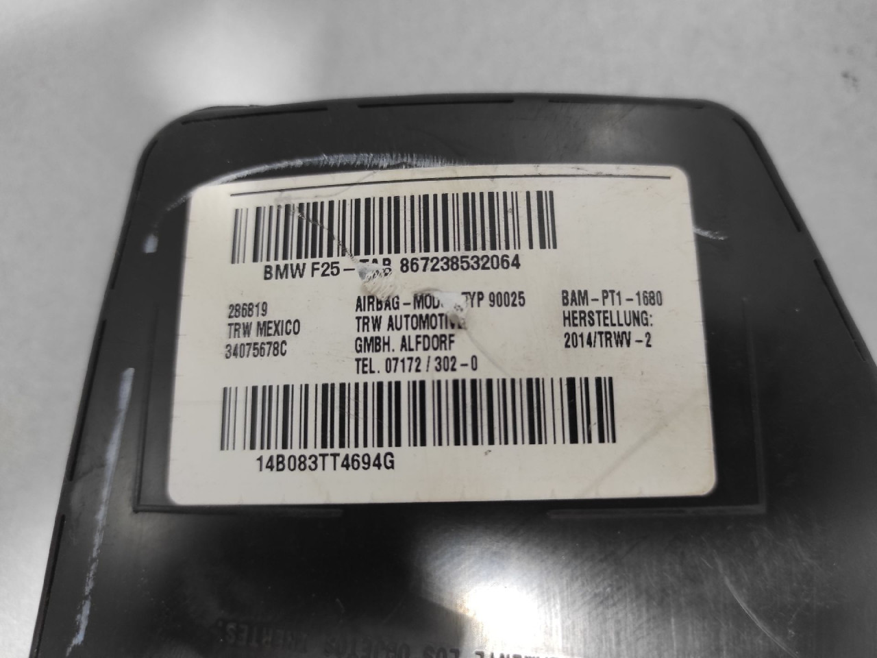 AIRBAG SJEDISTA BMW X4 (F26) > 13-18 7238532