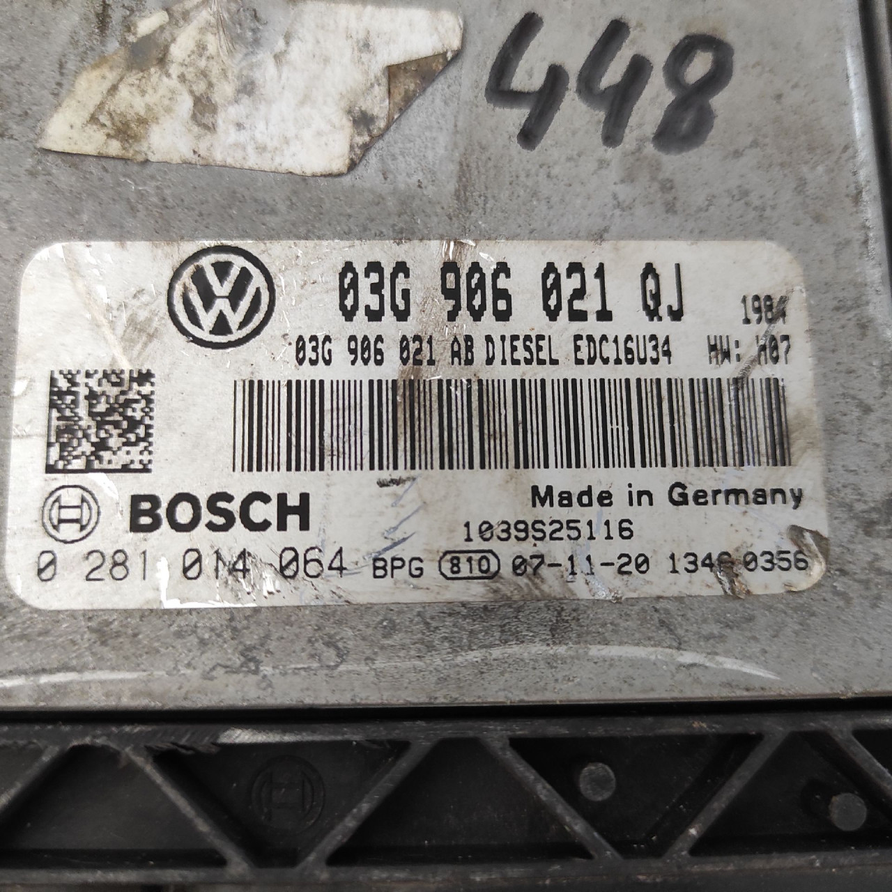 ELEKTRONIKA MOTORA SKODA FABIA > 00-04 03G906021QJ 0281