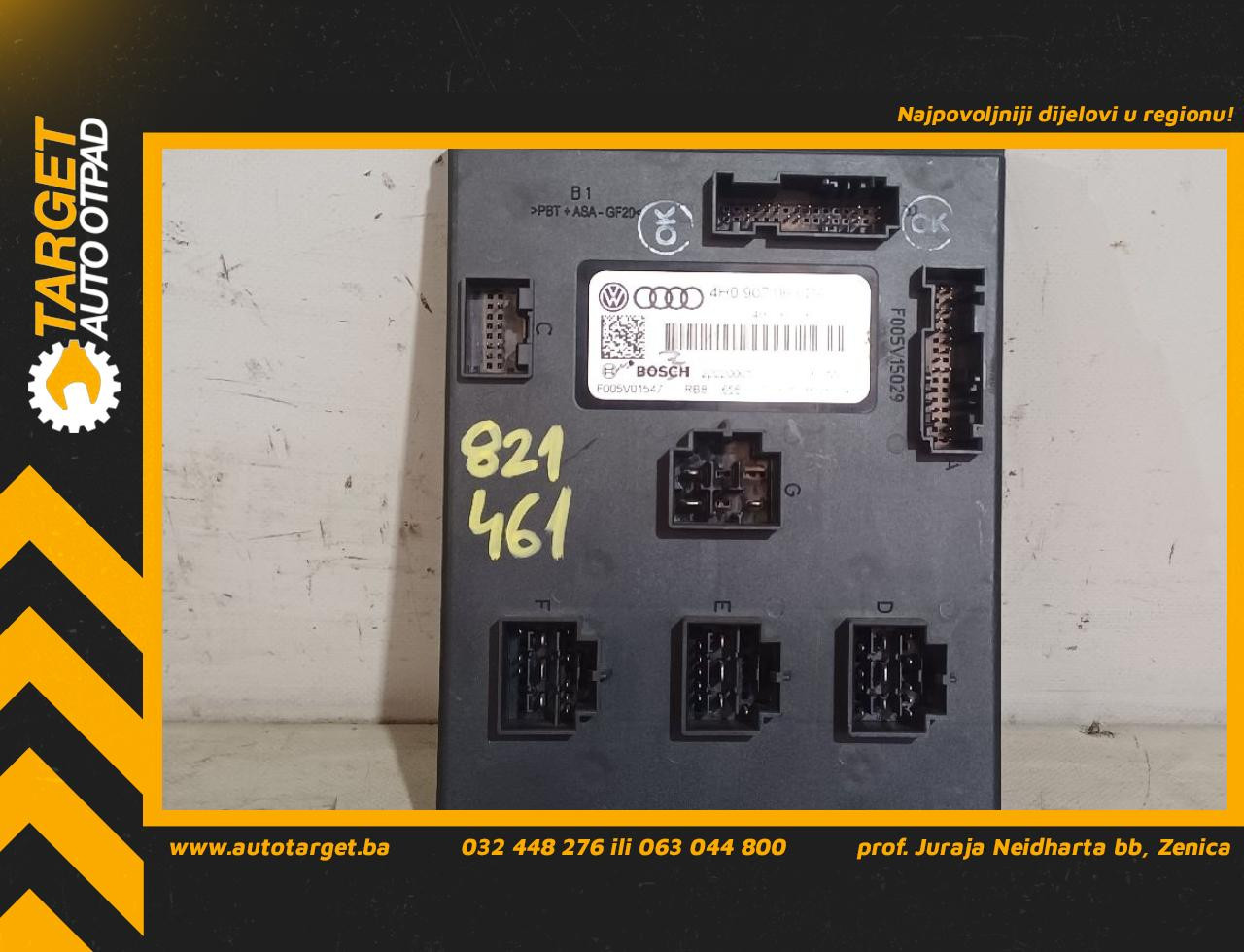 BCM ELEKTRONIKA VW TOUAREG > 14-18 4H0907063DA