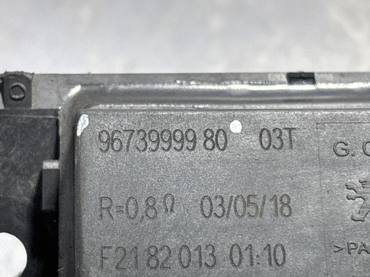 DIJELOVI ELEKTRONIKA REOSTAT CITROEN C4 > 10-17 9673999980