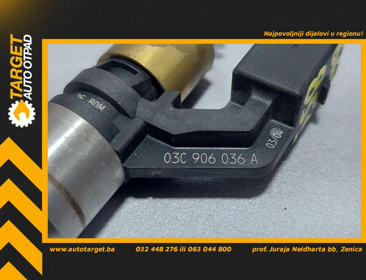 DIJELOVI DIZNA VW GOLF 5 > 03-08 1.6 03C906036A 0261500016